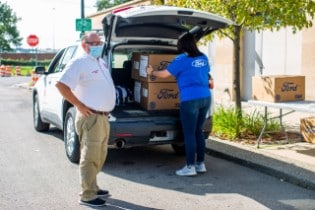 Ford Fund Mask Donations